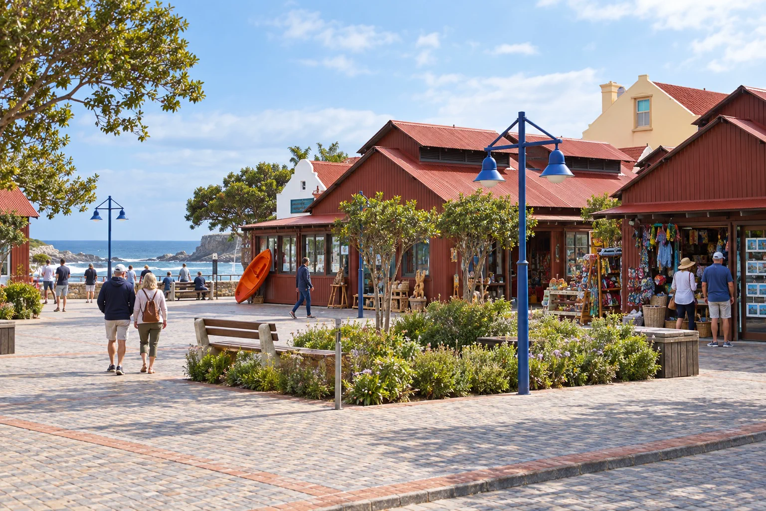Hermanus town centre photograph