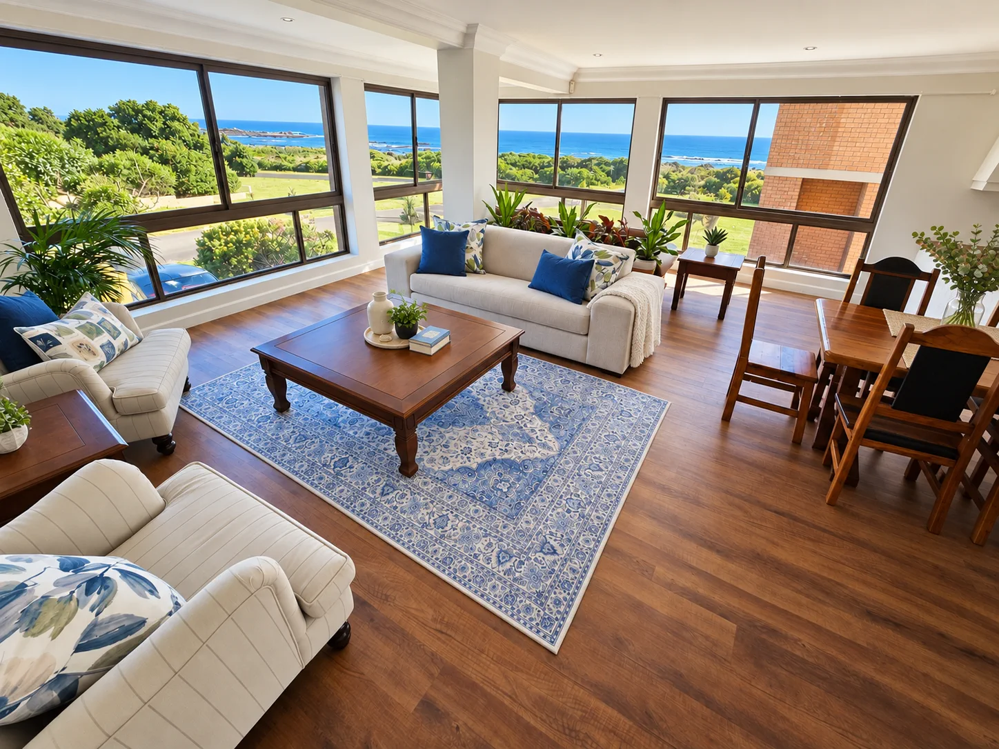 Sea View Apartment, Lounge with sea view